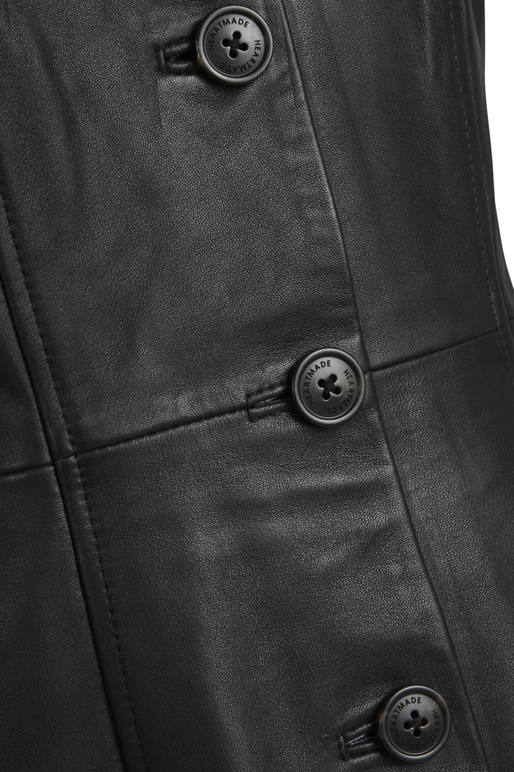 Heartmade Vista laederkjole, Sort